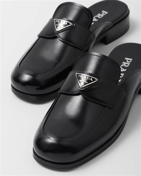 prada fur mules|satan ladies mules.